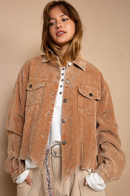 Corduroy jacket teddy hotsell