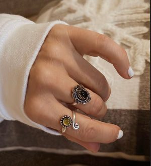 
                  
                    Load image into Gallery viewer, Black Onyx Ring
                  
                