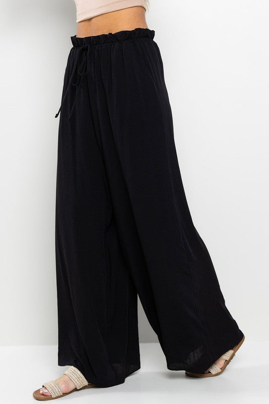 Ciao Palazzo Pants (black) – Flippie Hippie