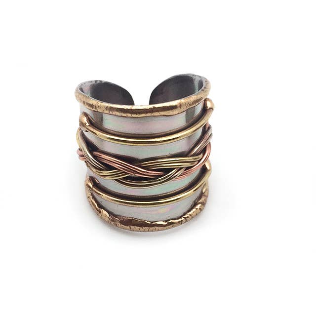 Mated For Life Cuff Ring