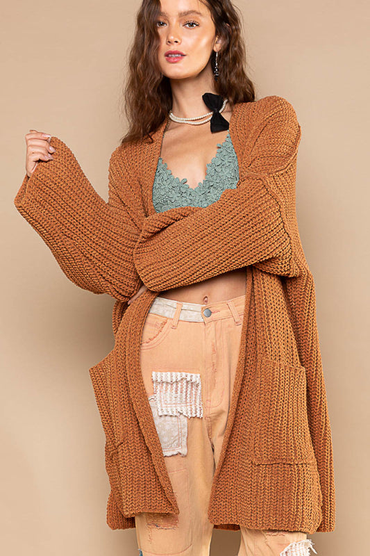 
                  
                    Load image into Gallery viewer, Willow Cardigan (Burnt Topaz)
                  
                