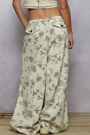 
                  
                    Load image into Gallery viewer, Miss You Floral Pants
                  
                