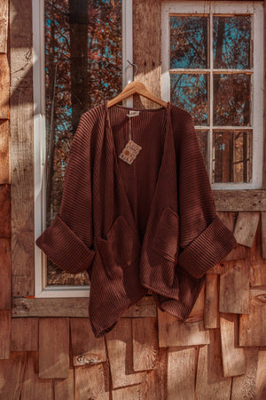 
                  
                    Load image into Gallery viewer, Nola Cardigan (Maroon)
                  
                