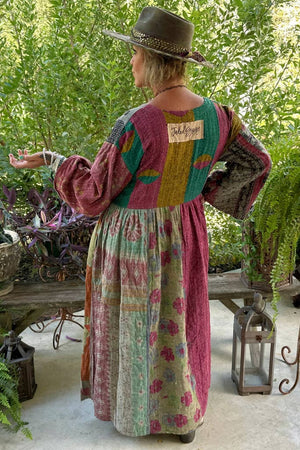 
                  
                    Load image into Gallery viewer, Jaded Gypsy Kantha Sunrise Dress
                  
                