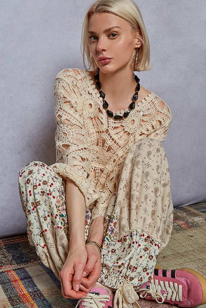 
                  
                    Load image into Gallery viewer, POL Crochet Top
                  
                