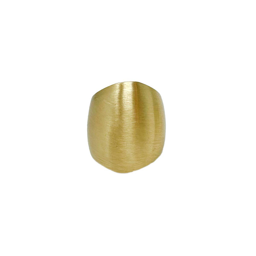 
                  
                    Load image into Gallery viewer, Elongated Dome Ring - Gold
                  
                