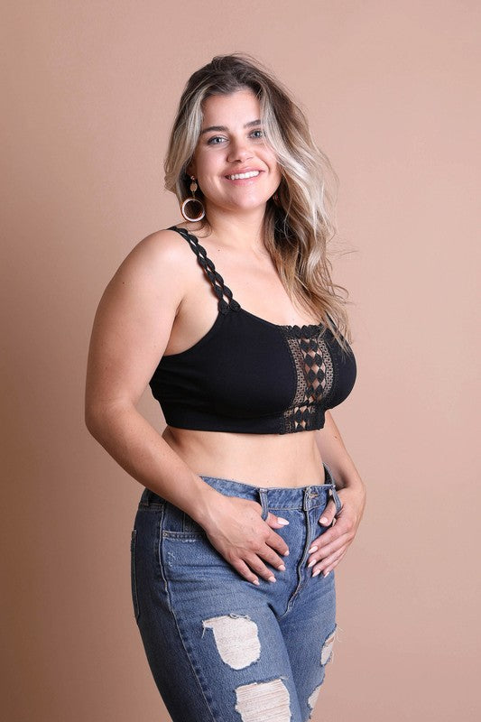 
                  
                    Load image into Gallery viewer, Boho Eye Lace Bralette
                  
                