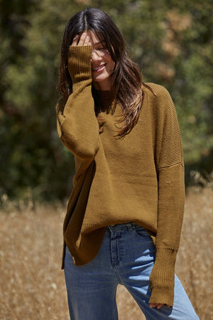 
                  
                    Load image into Gallery viewer, Riley Sweater (Olive)
                  
                