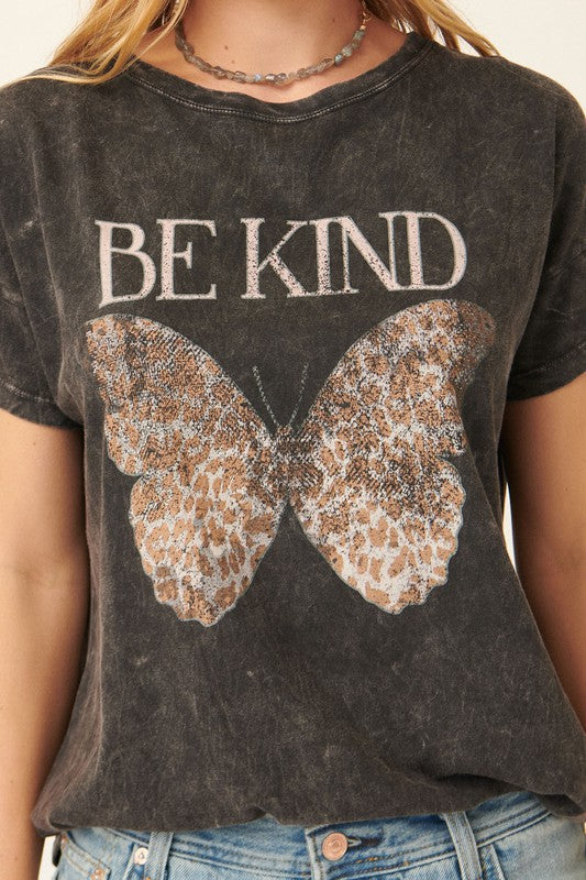 
                  
                    Load image into Gallery viewer, Be Kind Butterfly Tee
                  
                