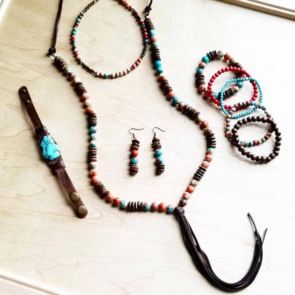 
                  
                    Load image into Gallery viewer, Hope Beaded Bracelet
                  
                