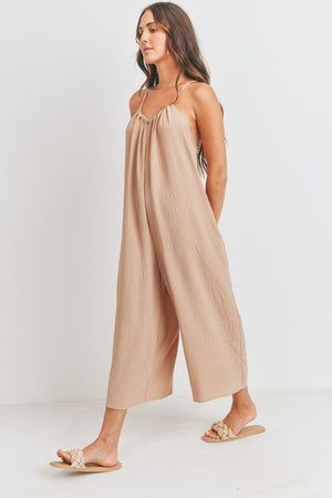 
                  
                    Load image into Gallery viewer, Getaway Jumpsuit (Khaki)
                  
                