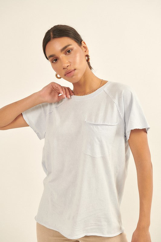 
                  
                    Load image into Gallery viewer, Reagan Pocket Tee
                  
                
