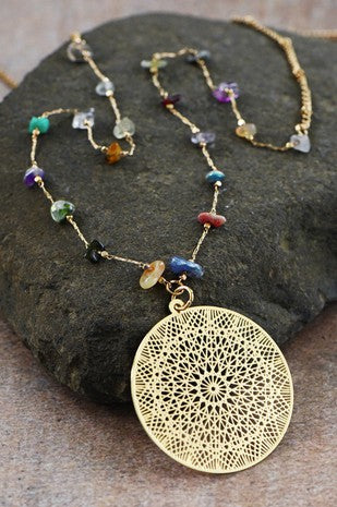 Gems of Color Necklace