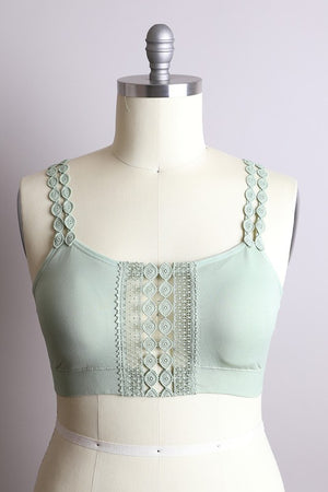 
                  
                    Load image into Gallery viewer, Boho Eye Lace Bralette (Plus)
                  
                