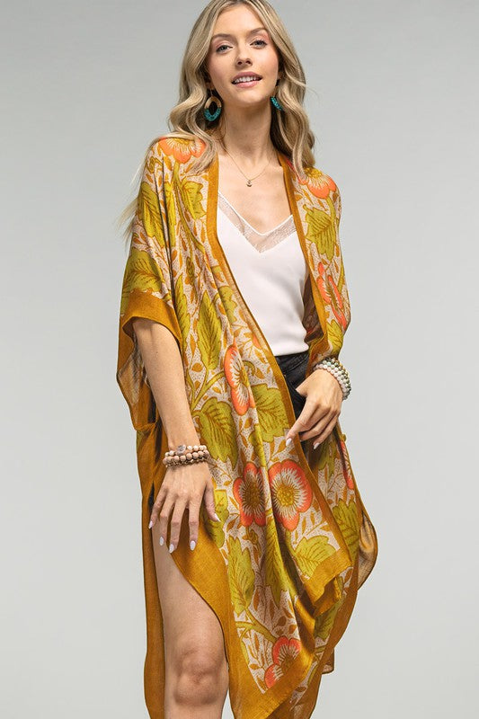 
                  
                    Load image into Gallery viewer, Bohemian Floral Kimono
                  
                
