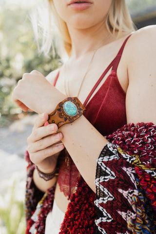 Liza Leather Bracelet