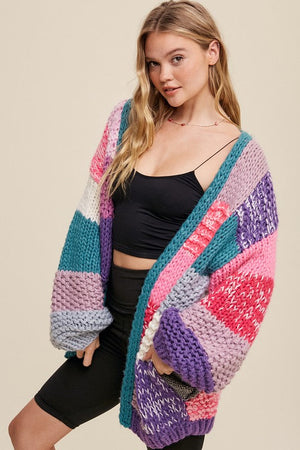 
                  
                    Load image into Gallery viewer, Gather Me Close Cardi (Pink)
                  
                