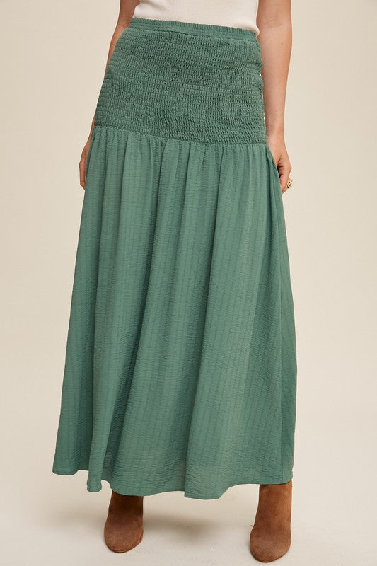 
                  
                    Load image into Gallery viewer, Forest Green Convertible Skirt or Dress
                  
                
