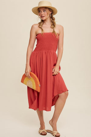 
                  
                    Load image into Gallery viewer, Red Clay Convertible Skirt or Dress
                  
                