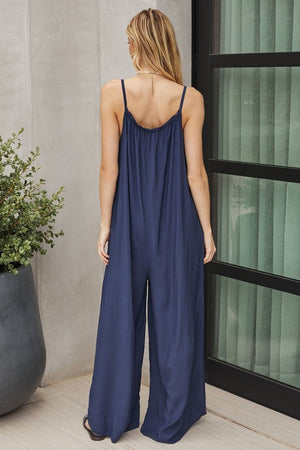 
                  
                    Load image into Gallery viewer, Coastal Breeze Jumpsuit (Navy)
                  
                