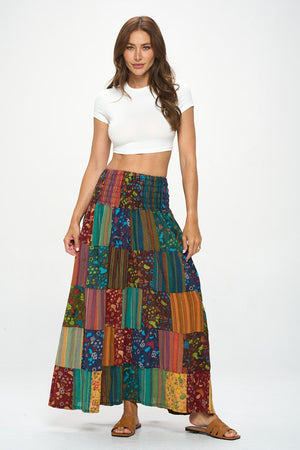 
                  
                    Load image into Gallery viewer, So Magical Patchwork Skirt (Handmade)
                  
                