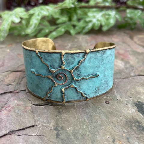 Sacred Sun Bracelet Cuff