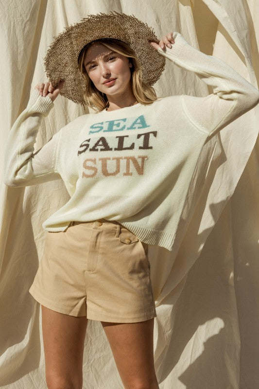 Sea Salt and Sun Sweater