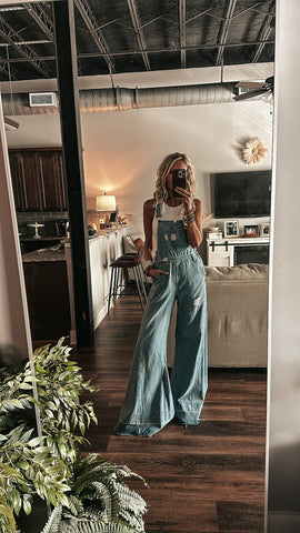 Ziggy Flared Overalls
