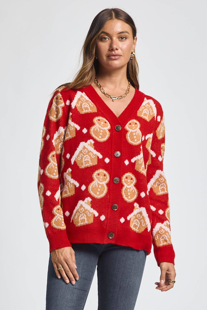 
                  
                    Load image into Gallery viewer, Feeling Festive Cardigan
                  
                