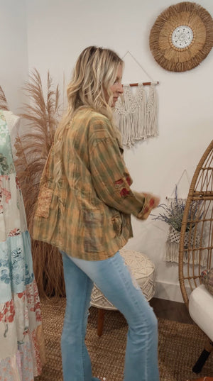 
                  
                    Load image into Gallery viewer, Dreamy Garden Reversible Jacket
                  
                