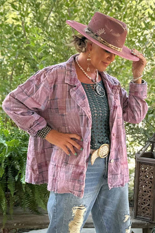 Plum Delight Button Up