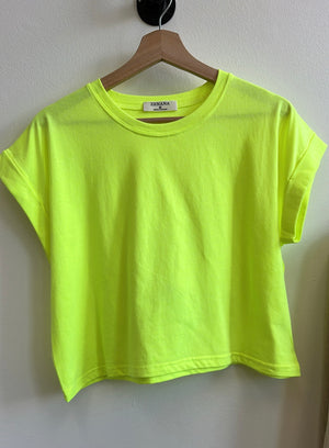 
                  
                    Load image into Gallery viewer, Rizzo Tee (lemon lime)
                  
                