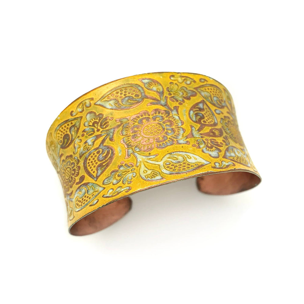 Copper Patina Bracelet (Handmade)