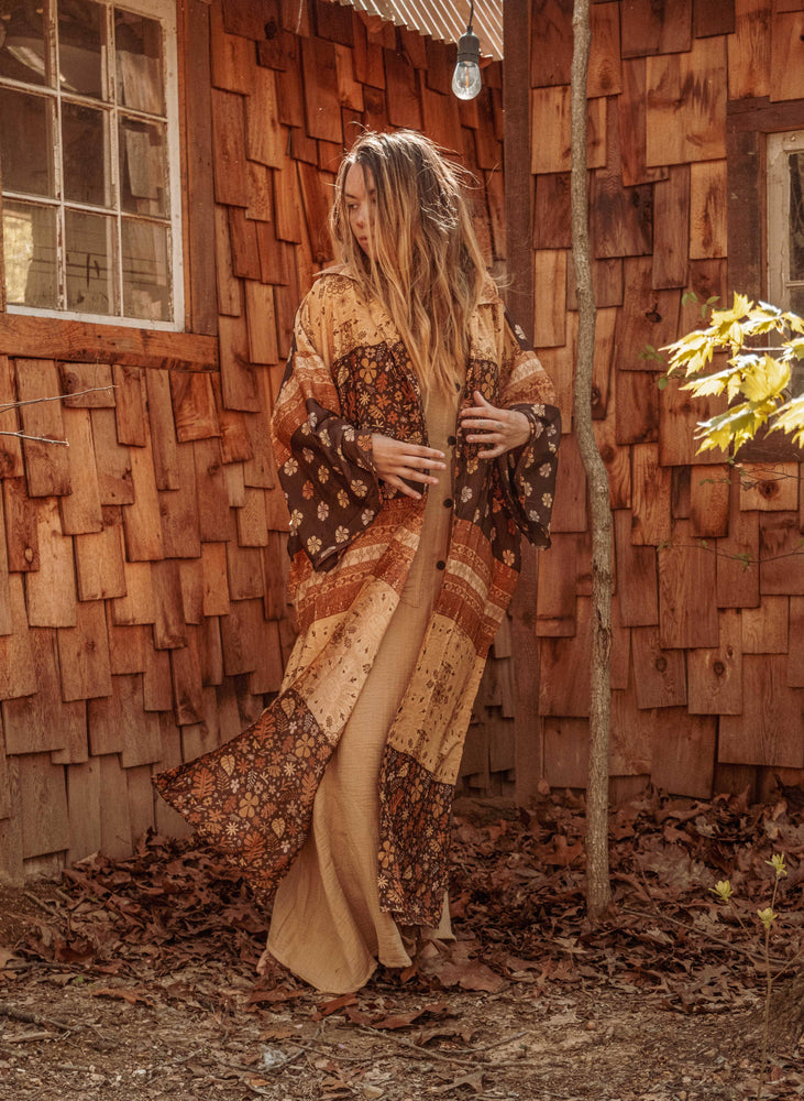 
                  
                    Load image into Gallery viewer, Desert Silk Maxi Shirt (Dress + Duster)
                  
                