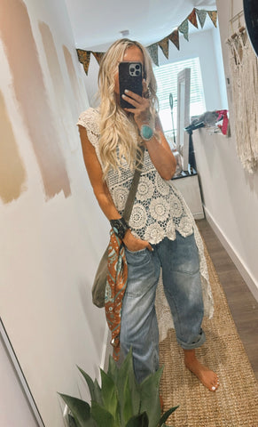 Recycled Tent Crossbody Bag