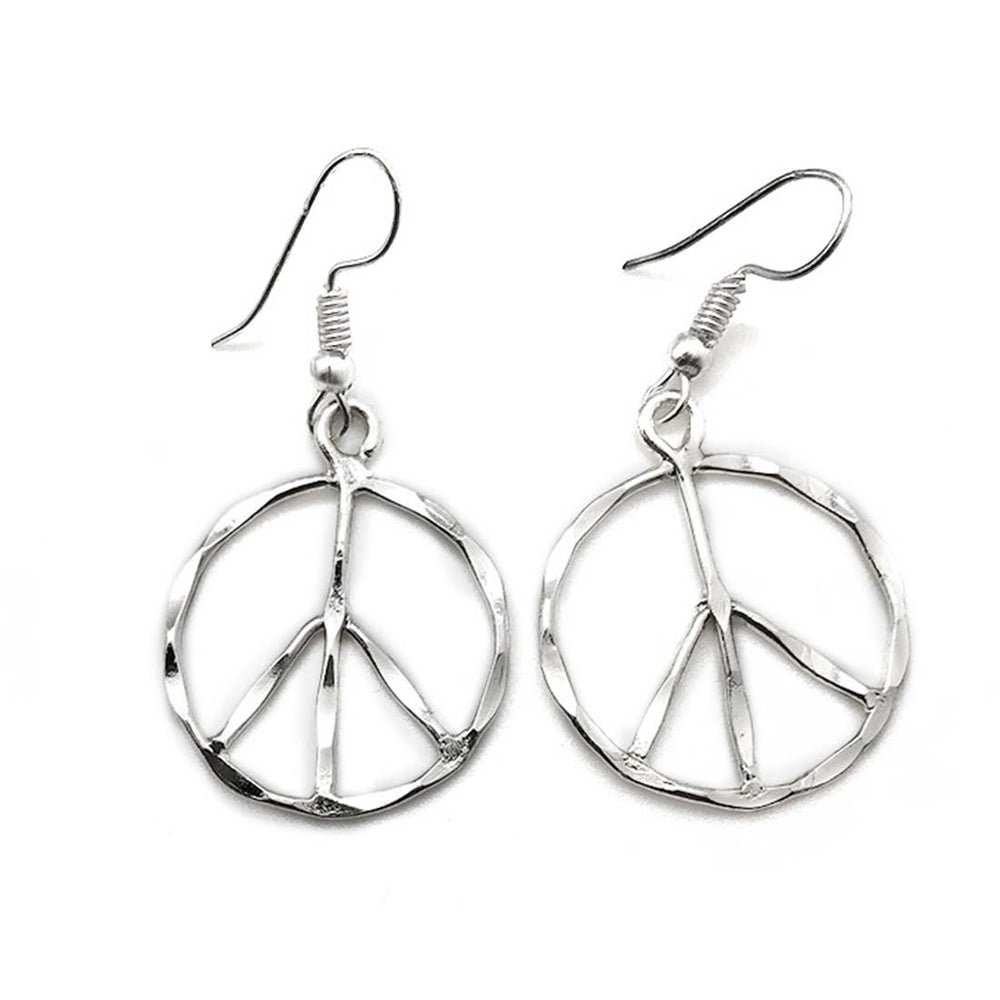 Keep The Peace Earrings (Handmade)