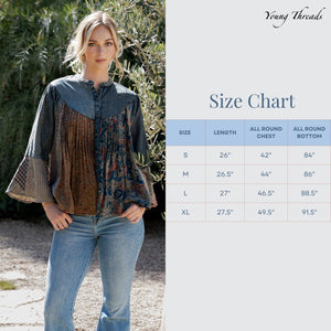 
                  
                    Load image into Gallery viewer, Carolina Patchwork Top
                  
                