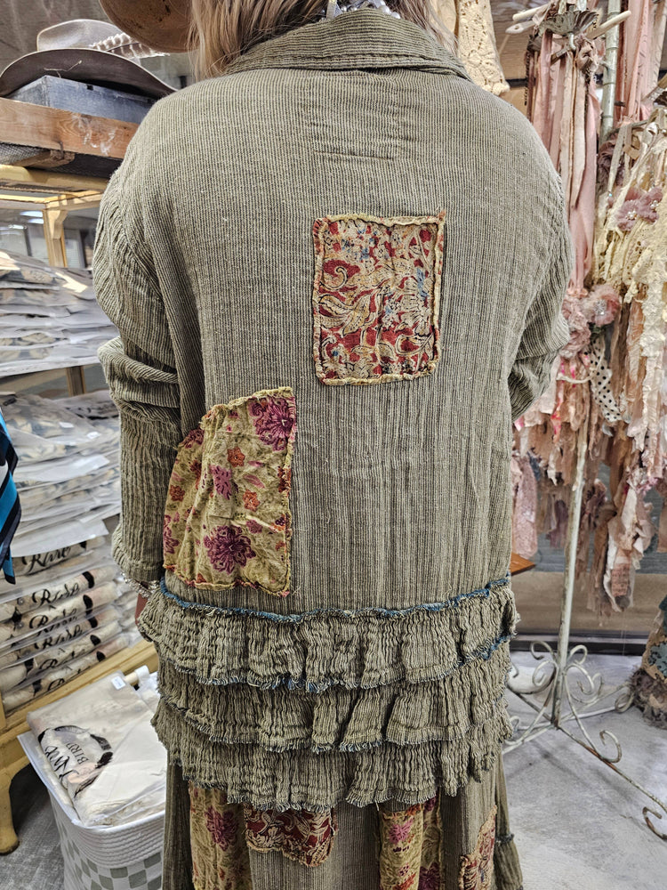 
                  
                    Load image into Gallery viewer, So Charming Ruffle Patch Jacket
                  
                