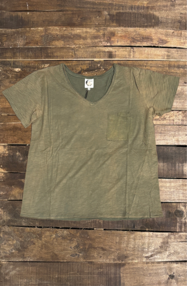 
                  
                    Load image into Gallery viewer, Vintage Moss Moon Dance Tee
                  
                
