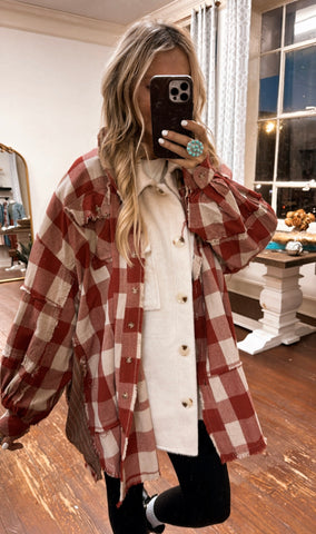 Dutton Button Down (or mini dress)