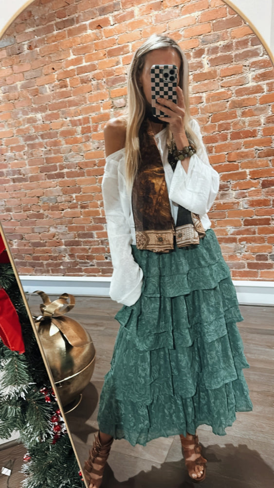 
                  
                    Load image into Gallery viewer, Tis The Season Maxi Skirt
                  
                