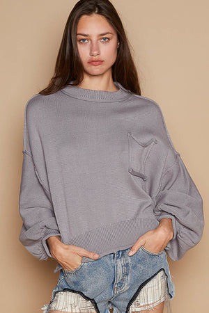 
                  
                    Load image into Gallery viewer, Bella Sweater (Gray)
                  
                