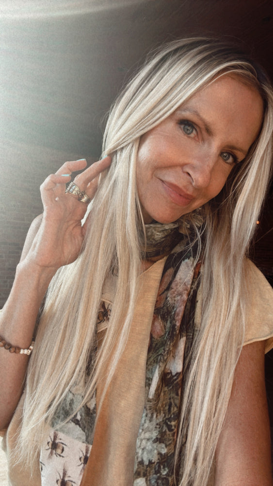 Love Grows Wild Bamboo Scarf