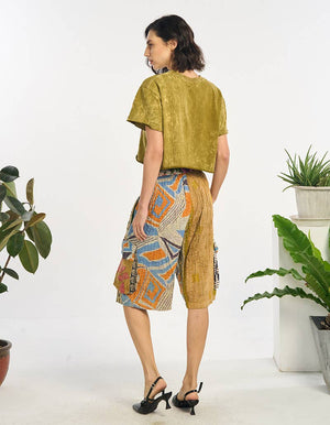 
                  
                    Load image into Gallery viewer, Kantha Bermuda Shorts
                  
                