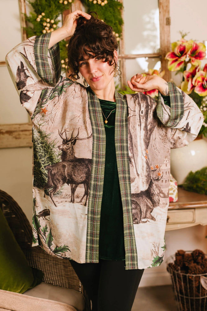 
                  
                    Load image into Gallery viewer, Winter Wish Christmas Duster Cardi
                  
                
