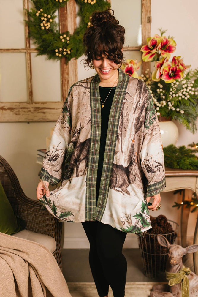 
                  
                    Load image into Gallery viewer, Winter Wish Christmas Duster Cardi
                  
                