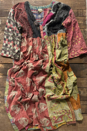 
                  
                    Load image into Gallery viewer, Jaded Gypsy Kantha Sunrise Dress
                  
                