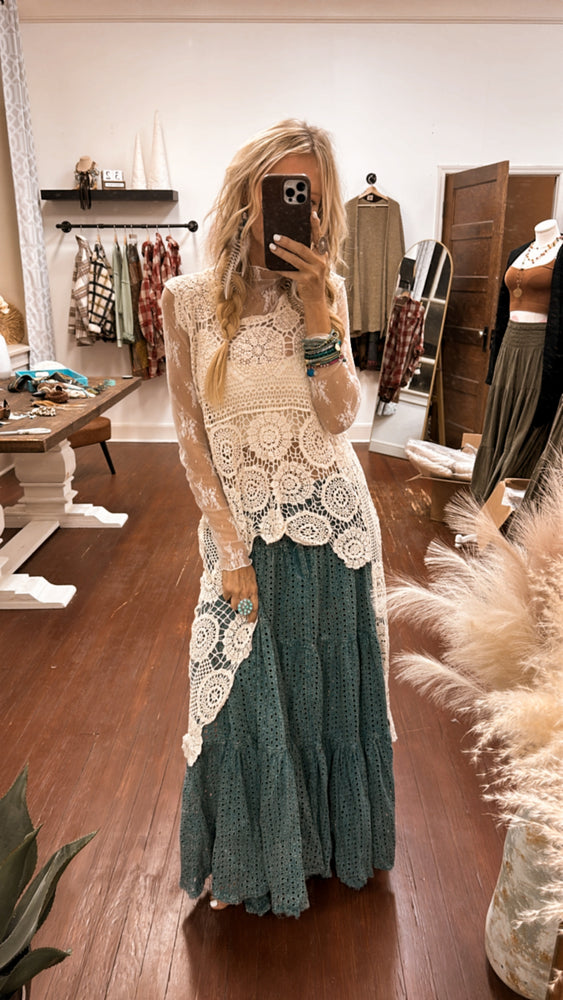 
                  
                    Load image into Gallery viewer, So Dreamy Crochet Top
                  
                