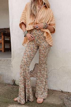 
                  
                    Load image into Gallery viewer, Dream in Flowers Flare Pants
                  
                