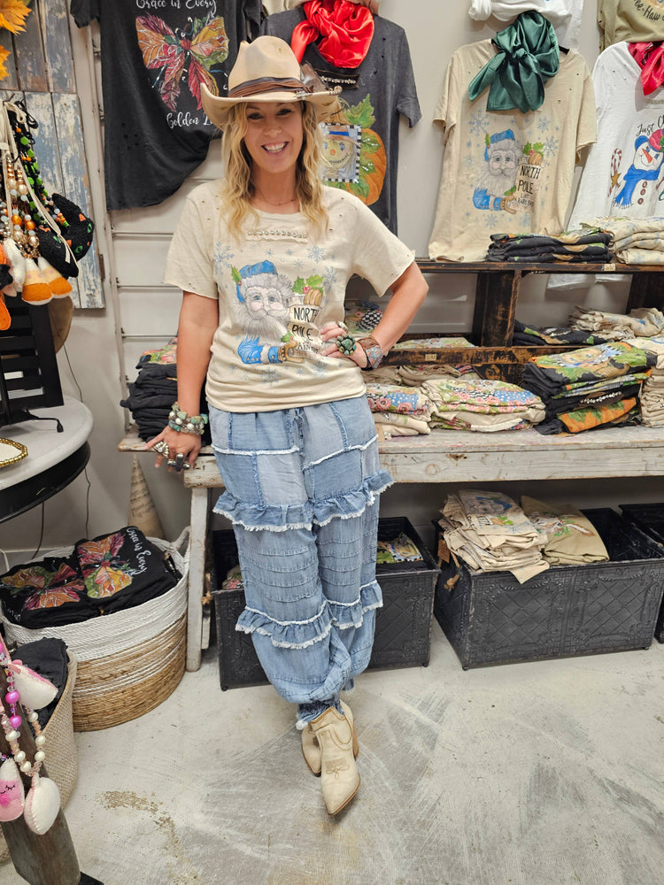 
                  
                    Load image into Gallery viewer, Whimsical Santa Tee
                  
                